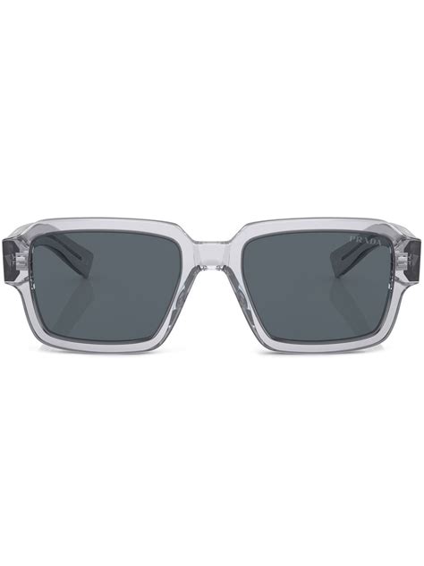 clear frame prada sunglasses|Prada transparent eyeglasses.